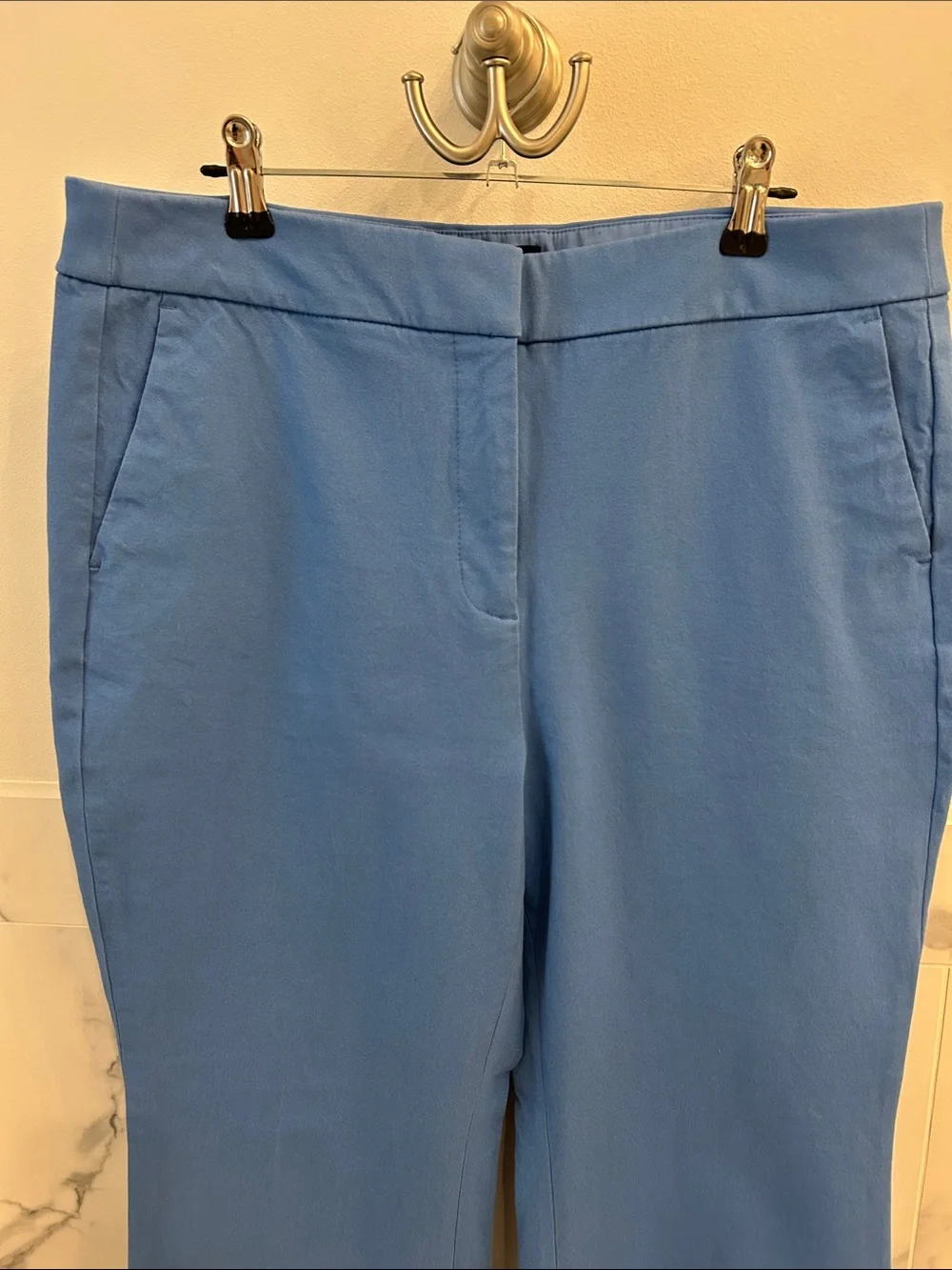 J. Crew Sky Blue Wide-Leg Flare Jeans